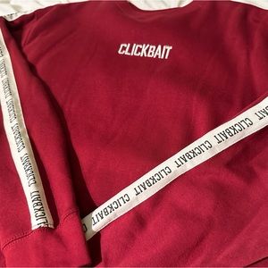 Clickbait Sweatshirt Mens size L